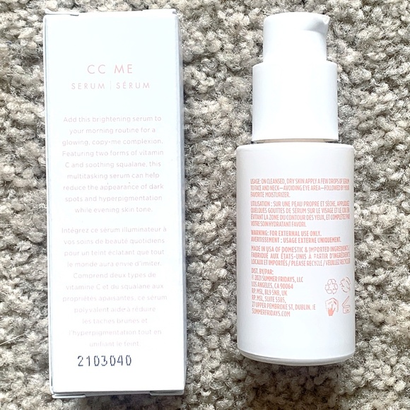 Summer Fridays CC Me Vitamin C Serum NEW - Picture 2 of 3
